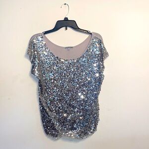 Silver Sparkle Tshirt